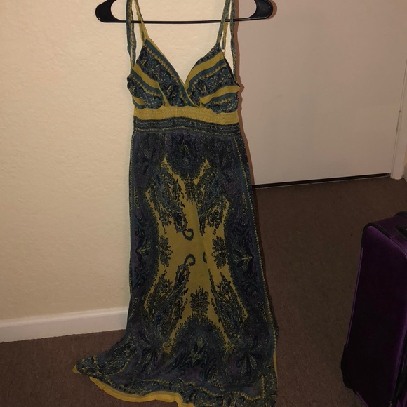 princess cut maxi dress